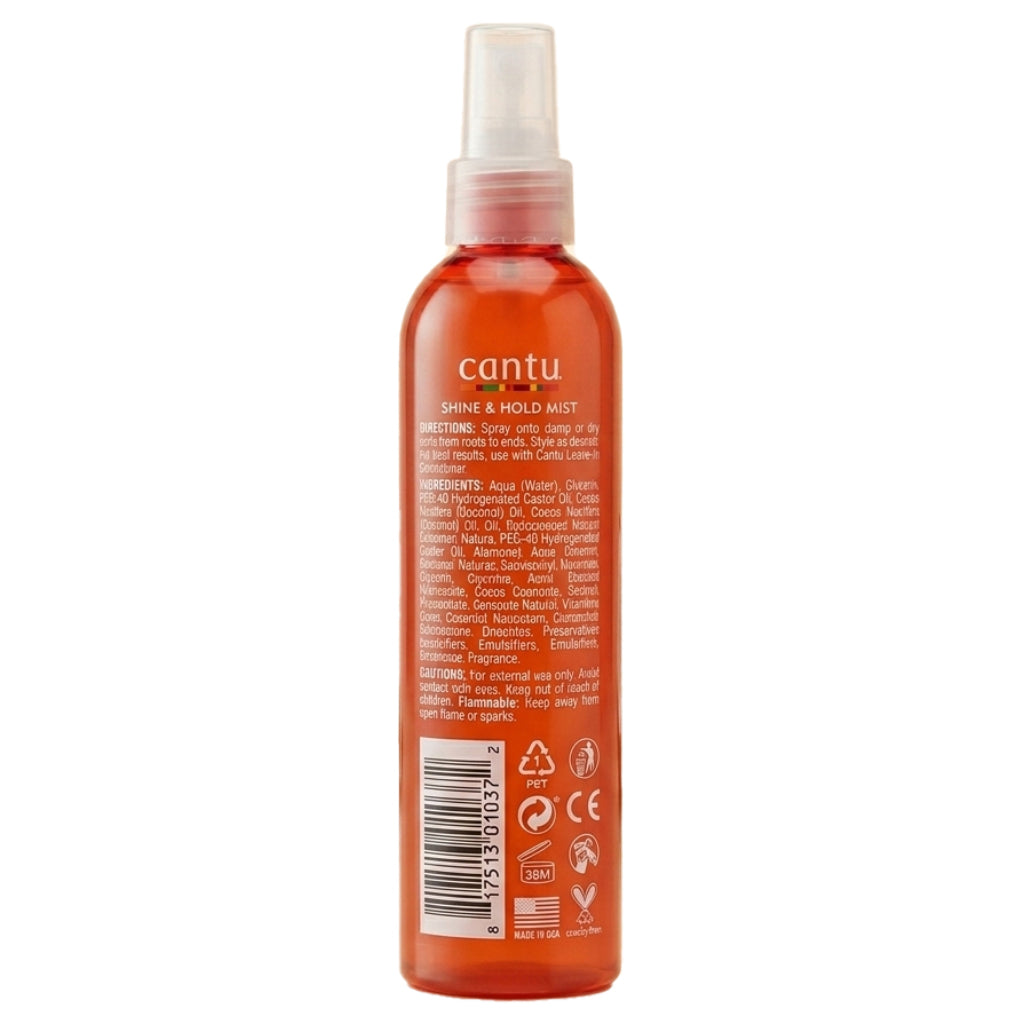 Cantu Natural Coconut Milk Shine & Hold Mist 8 oz / 237 ml | Skinelle UK