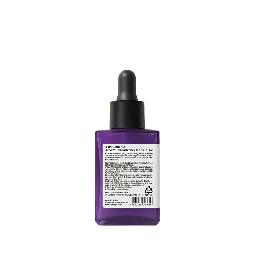 SOME BY MI Retinol Intense Reactivating Serum 30ml — Buy Online | SkinelleUK