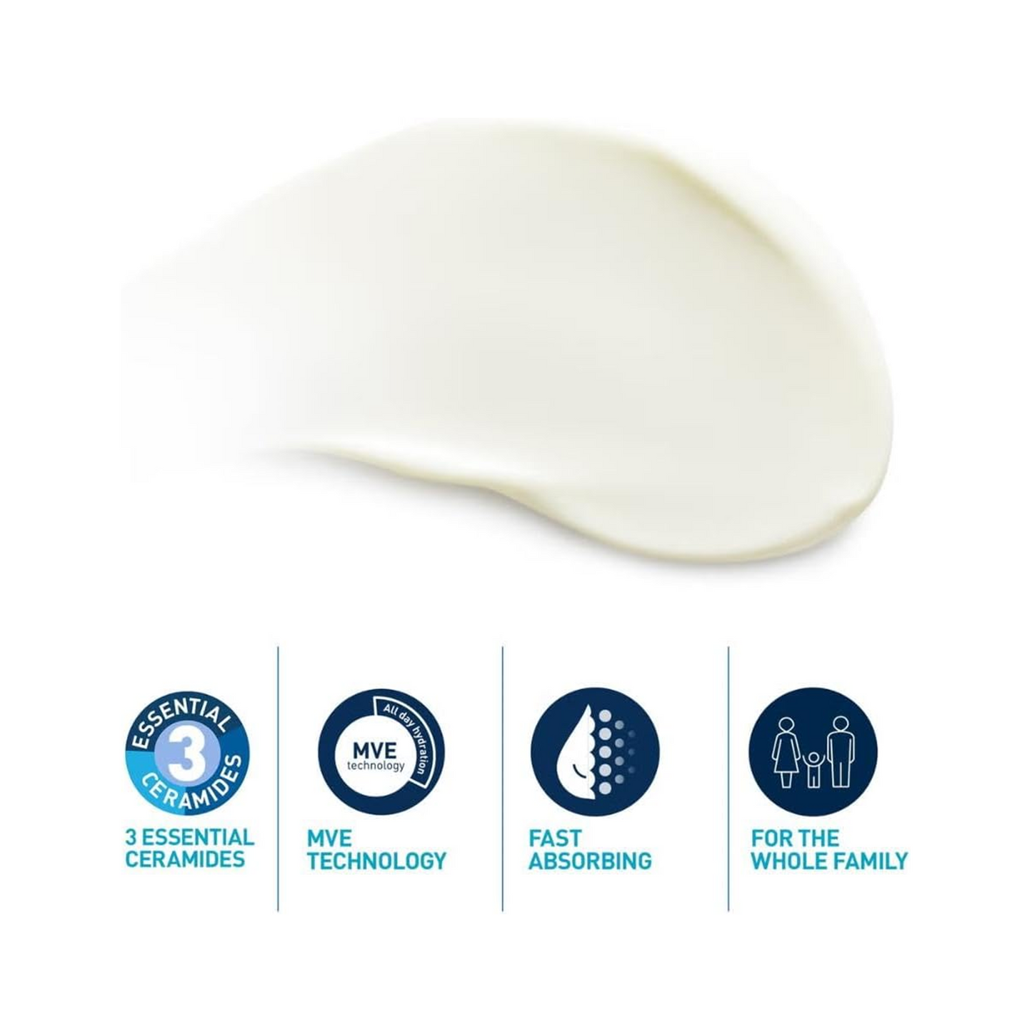 CeraVe Invisible Hydrating Sunscreen SPF 50+, Broad Spectrum UVB UVA Protection, With 3 Essential Ceramides, MVE Technology, Body and Face, For Sensitive Skin, Kids & Adults, Water Resistant, 75ml