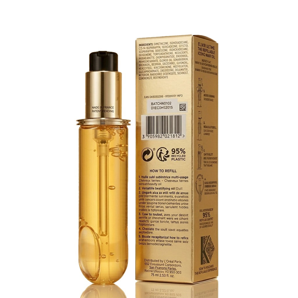 Kérastase Elixir Ultime L'Huile Originale Nourishing Hair Oil For All Hair Types | Skinelle UK