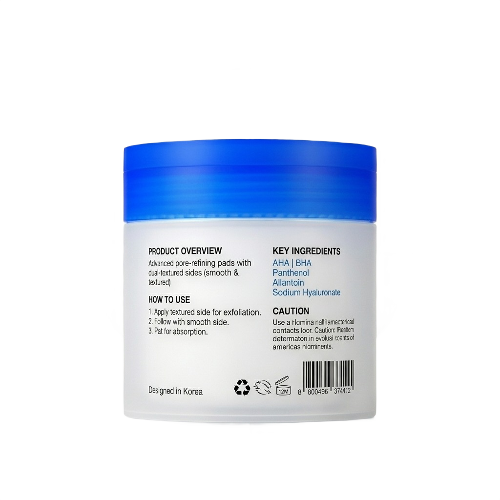 Medicube Zero Pore Pads 2.0 | AHA & BHA Exfoliating Toner Pads | SkinelleUK