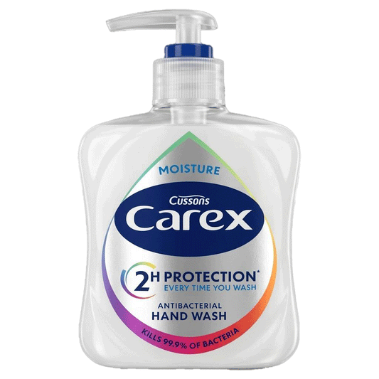 Carex Advanced Care Moisturising Antibacterial Hand Wash Pack of 6 x 250ml | Skinelle UK