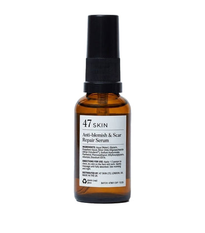Skinelle Hydrating Face Serum with Silver Chitoderm for All Skin Types, Acne Treatment, 15ml