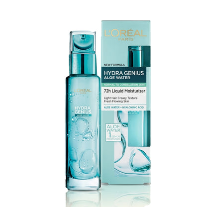 L'Oreal Paris Hydra Genius Liquid Moisturiser Normal to Combination Skin 70ml