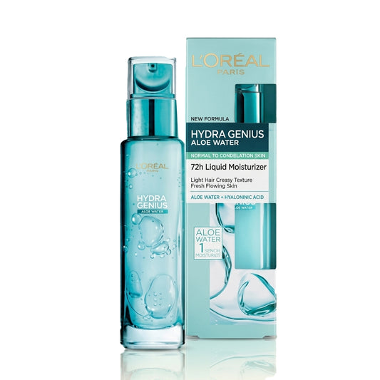 L'Oreal Paris Hydra Genius Liquid Moisturiser Normal to Combination Skin 70ml
