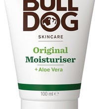 Bulldog Skincare Original Men's Moisturiser, Non-Greasy Hydration, Fast Absorption Daily Moisturiser for Men 100ml