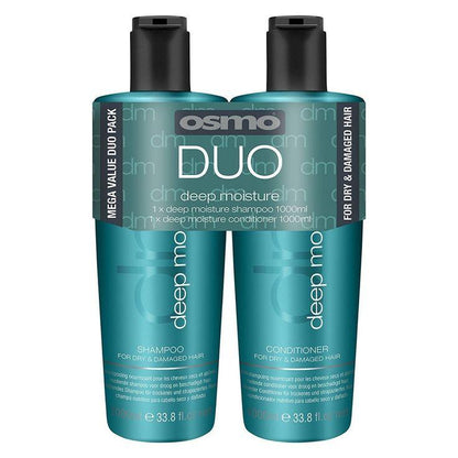 Osmo Deep Moisture Hair Shampoo & Conditioner 400ml Professional Home & Salon