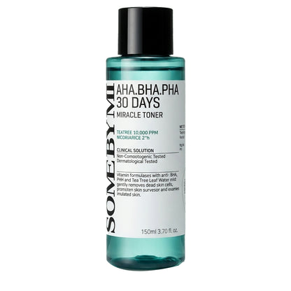 SOME BY MI AHA BHA PHA 30 Days Miracle Toner 150ml | SkinelleUK