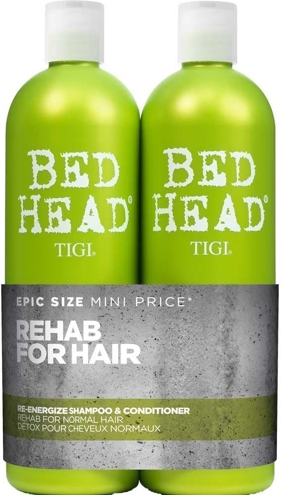 Tigi Bed Head Tween Re Energize Shampoo + Conditioner 750 ml