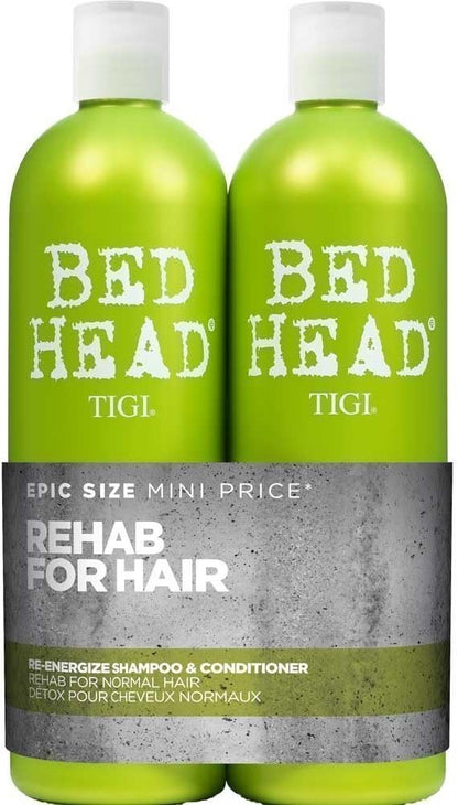Tigi Bed Head Tween Re Energize Shampoo + Conditioner 750 ml