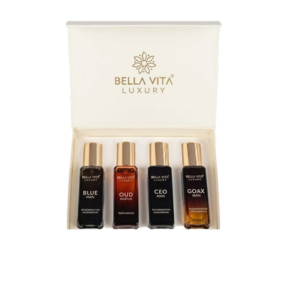 Bellavita Luxury Mens Gift Set with CEO Man 4 x 20ml | Buy Online | Skinelle UK