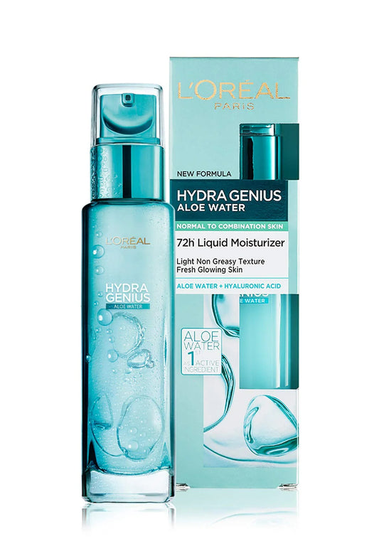 L'Oreal Paris Hydra Genius Liquid Moisturiser Normal to Combination Skin 70ml