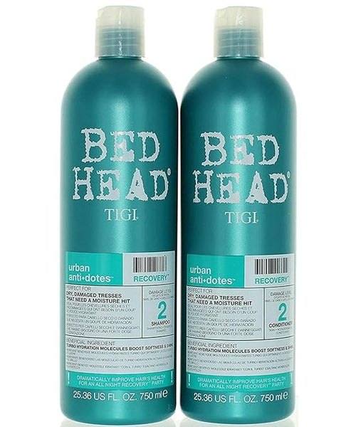 TIGI Bed Head Urban Anti-Dotes RECOVERY Shampoo and Conditioner Duo 750 ml each