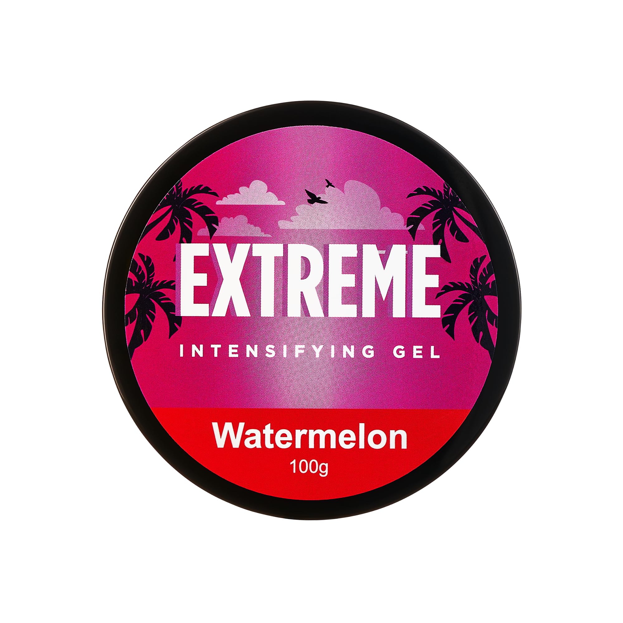 Sunbed Tanning Accelerator (100g), Extreme Intensifying Tanning Gel, Tan Accelerator for Sun and Sunbed, Cocoa Butter-based Gel with Beta-Carotene and Collagen, Watermelon