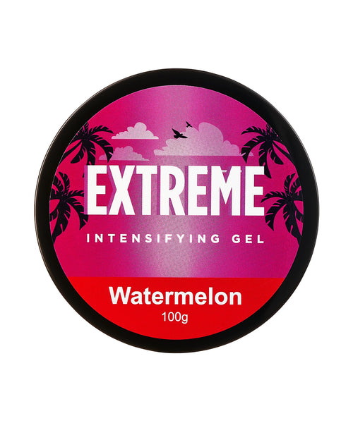 Sunbed Tanning Accelerator (100g), Extreme Intensifying Tanning Gel, Tan Accelerator for Sun and Sunbed, Cocoa Butter-based Gel with Beta-Carotene and Collagen, Watermelon