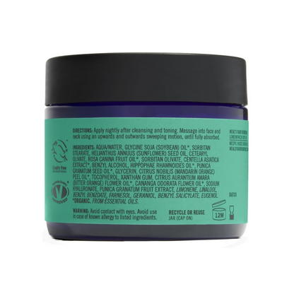 Neal's Yard Remedies Vitamin E & Avocado Night Cream, Deeply Moisturising & Replenishing, Face Moisturiser, Vegan & Cruelty-Free, 50g