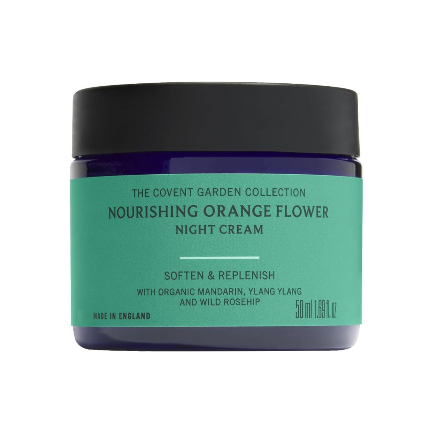 Neal's Yard Remedies Vitamin E & Avocado Night Cream, Deeply Moisturising & Replenishing, Face Moisturiser, Vegan & Cruelty-Free, 50g