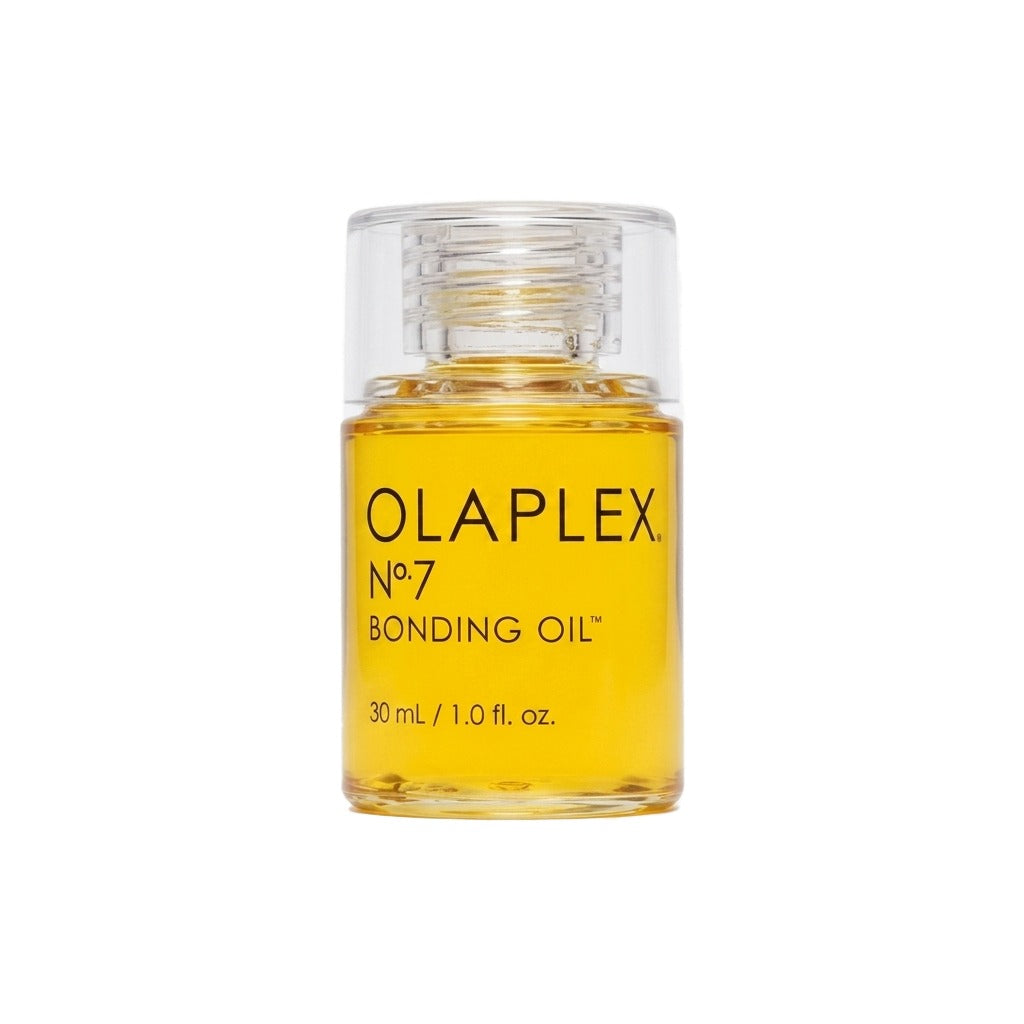Olaplex No.7 Bonding Oil bottle on a white background