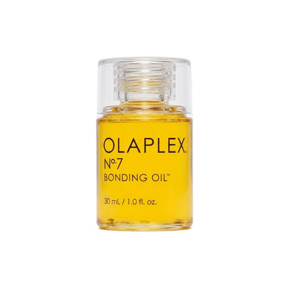 Olaplex No.7 Bonding Oil bottle on a white background