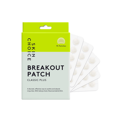 SKIN CHOICE Pimple Patches Salicylic Acid & Niacinamide (Pack of 75) Breakout Spot Patches, Hydrocolloid Patch, Blemish Stickers Spot Dots for Face, Vegan, Cruelty-Free Korean Skin Care