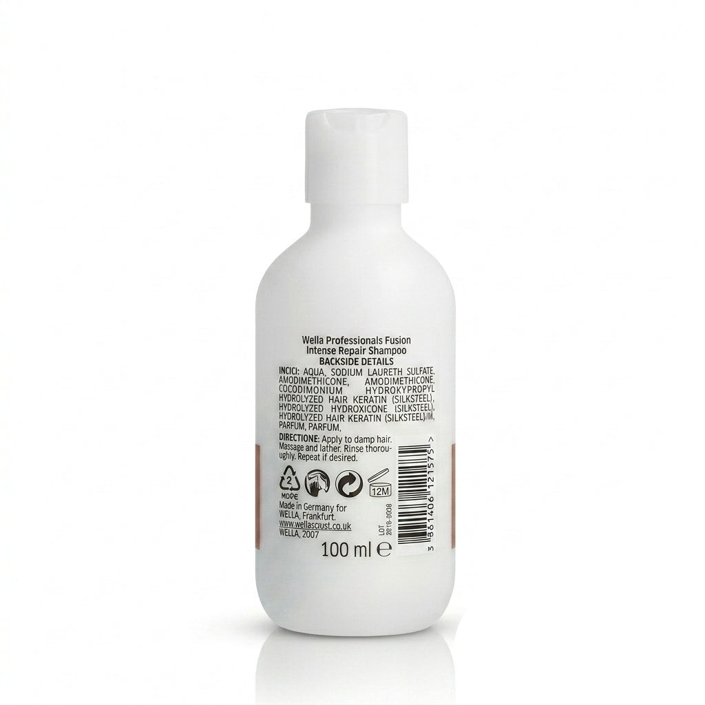 Wella Professionals Fusion Intense Repair Shampoo - Intense Repair Detangling Shampoo 1L
