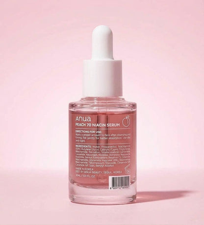 Anua Peach Niacin Serum 70% | SkinelleUk