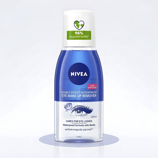 NIVEA Double Effect Waterproof Eye Make-Up Remover 125ml | Skinelle UK