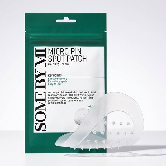 SOME BY MI 30 Days Miracle Clear Spot Patch - Pack of 1, 18 Counts, 2 Size(10mm 9Counts, 12mm 9Counts) - Hydrocolloid Acne, Zit and Pimple Patches - Invisible and No Irritation - Korean Skin Care