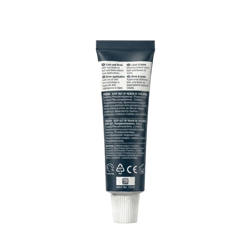 Salon System Lashtint Blue/Black Lash and Brow Tint, 15 ml, 0227214
