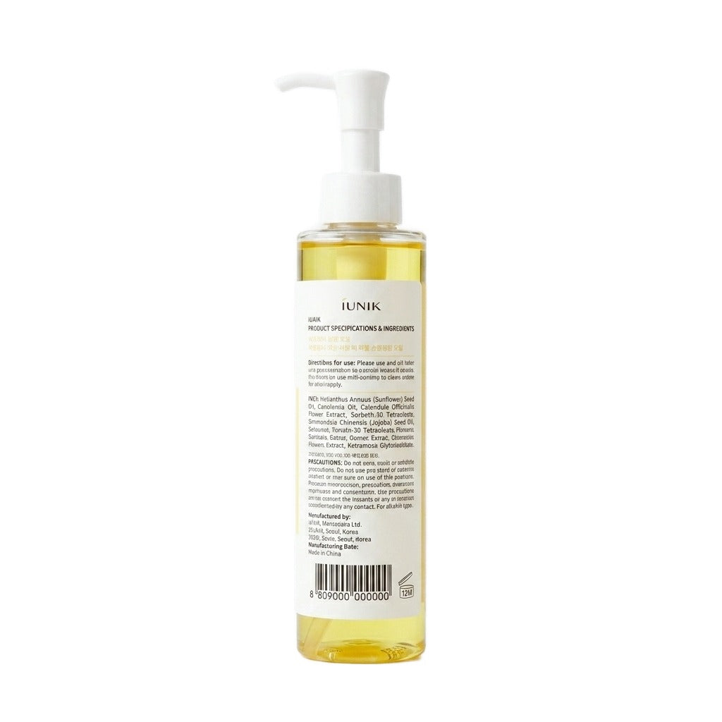 IUNIK Calendula Complete Cleansing Oil | SKINELLEUK