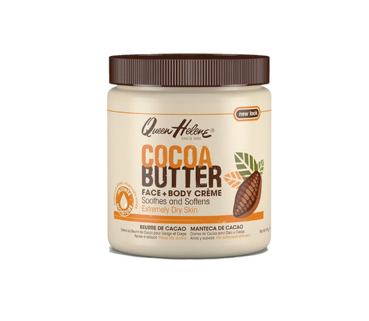 Queen Helene Natural Cocoa Crème, Cocoa Butter, 15 Ounce