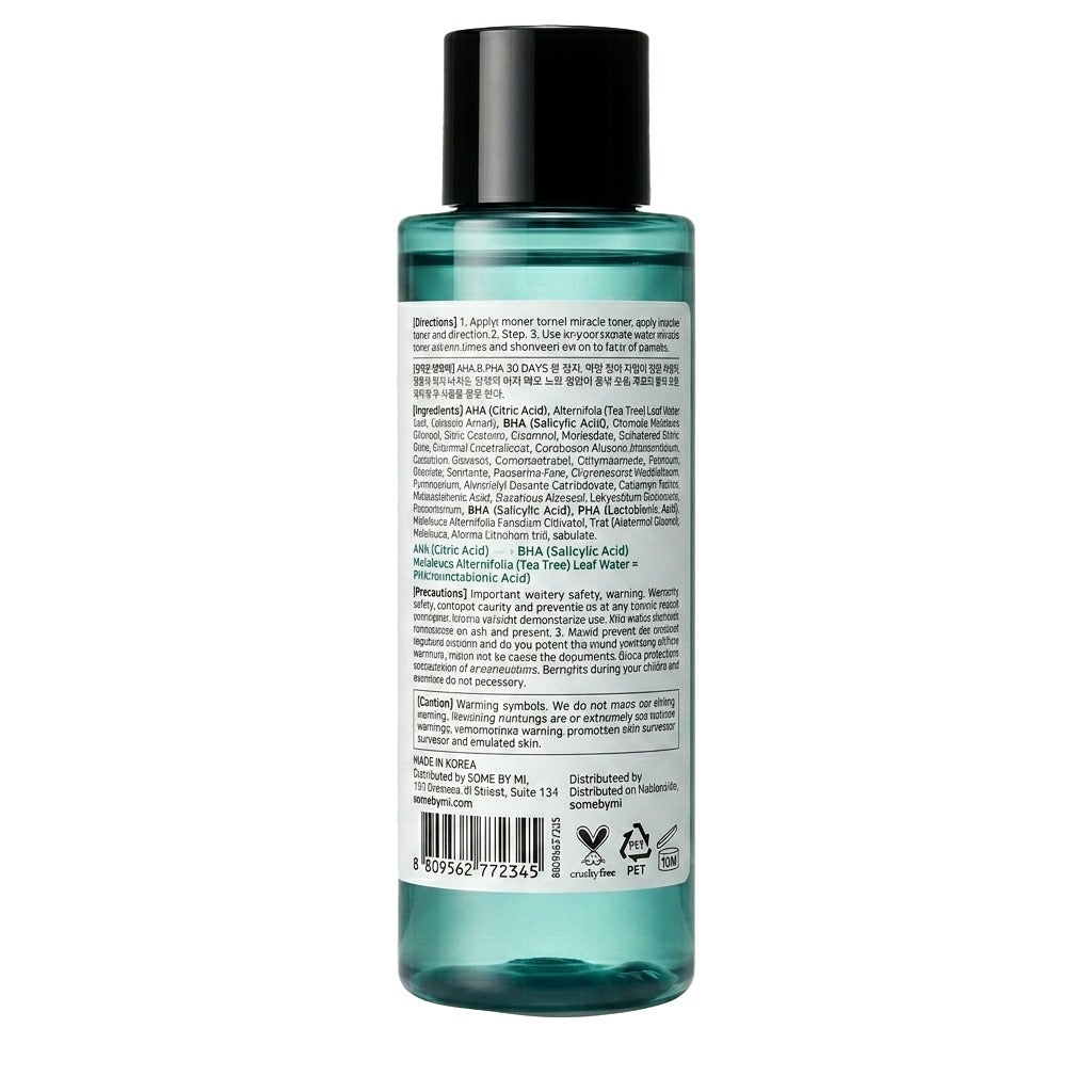 SOME BY MI AHA BHA PHA 30 Days Miracle Toner 150ml | SkinelleUK