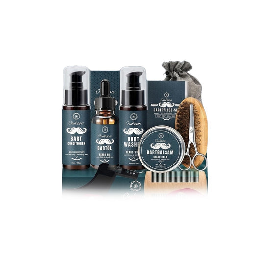Beard Grooming Kit for Men 10 in 1 Beard Care Gift Set | Buy Online | Skinelle UK