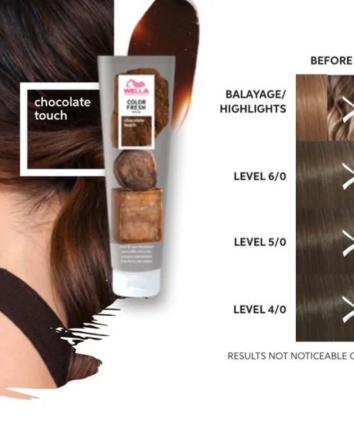 Wella Color Fresh Coloured Mask Chocolate 150ml