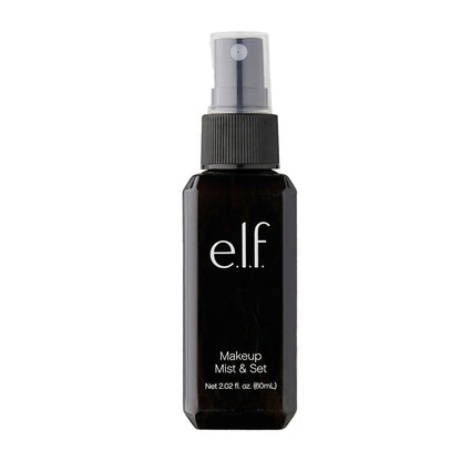 reviews for elf setting spray , front side of elf 