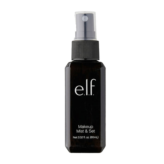 reviews for elf setting spray , front side of elf 