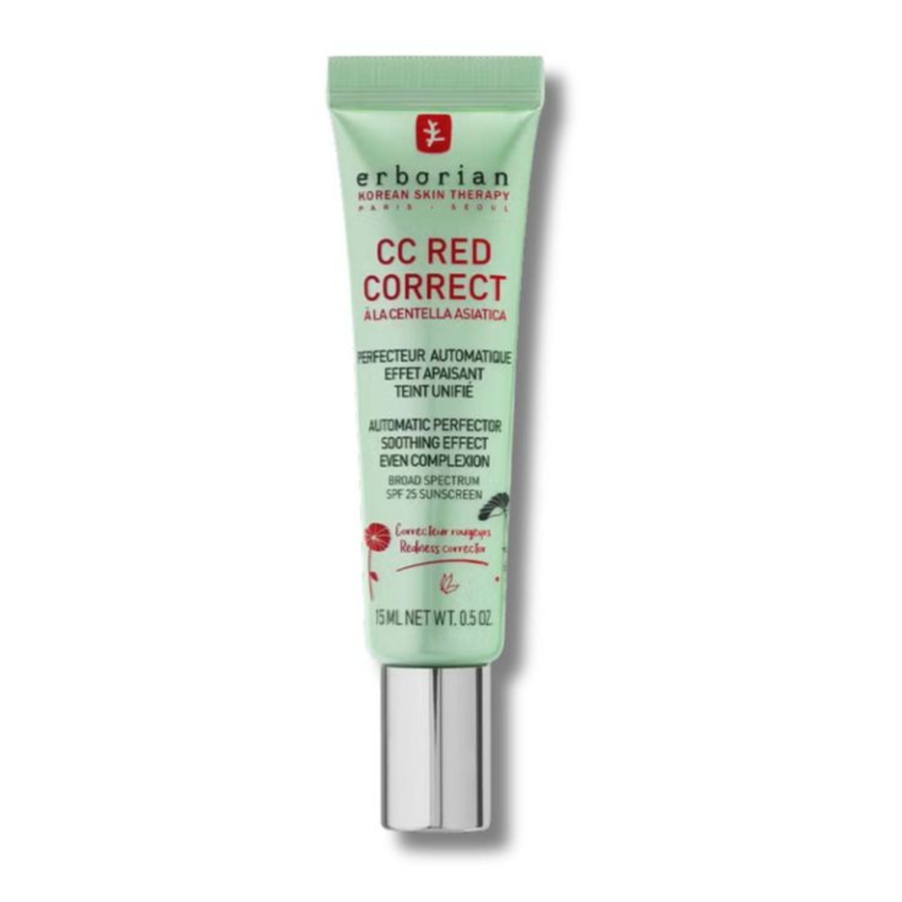 CC Red Correct with Centella Asiatica - Imperfection-Covering Complexion Perfector and Corrector