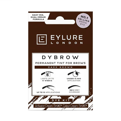 Eylure DYBROW Eyebrow Dye Kit – Dark Brown – Buy Online | SkinelleUK