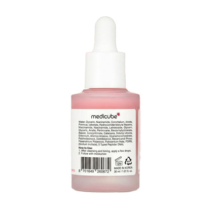 Medicube Salmon DNA PDRN Pink Peptide Serum 1.01 fl.oz.