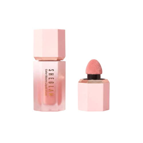 Sheglam lip balm and lipstick on a white background