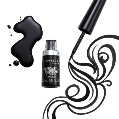 Rimmel London Scandaleyes Eyeliner 001 Black | Skinelle UK
