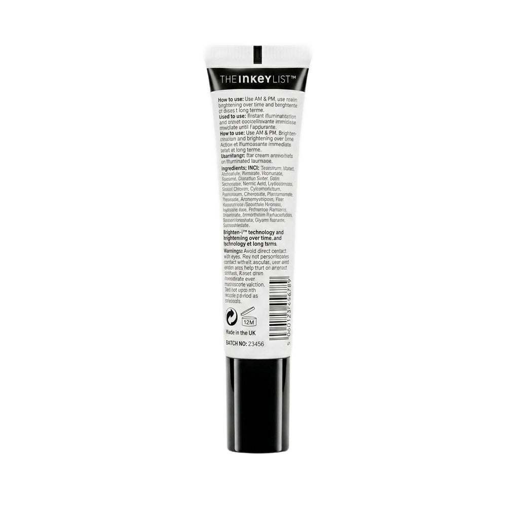 The INKEY List Caffeine Eye Cream 15ml | Buy Online | Skinelle UK